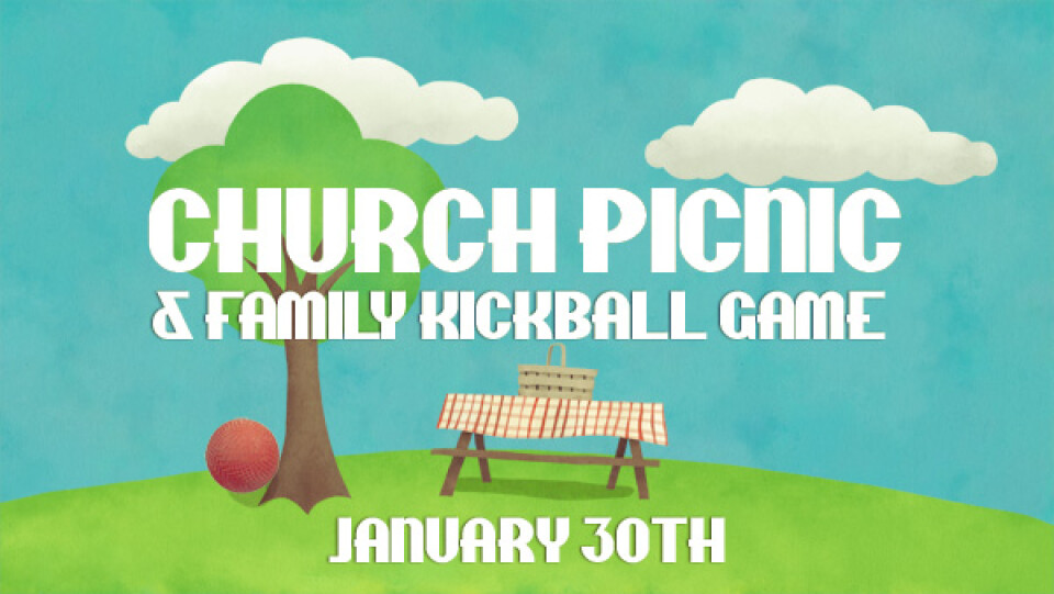 Church Picnic & Family Kickball Game